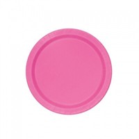 Pappteller Pink, Ø 23Cm, 8 StüCk