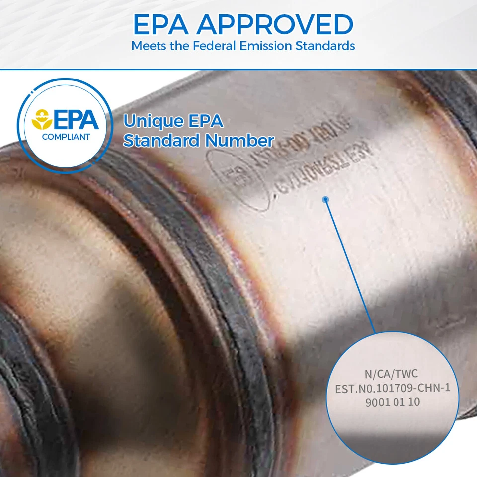 For 2011-2017 Chevy SILVERADO 2500 HD 6.0L High Flow Catalytic Converter EPA - Image 4 of 4