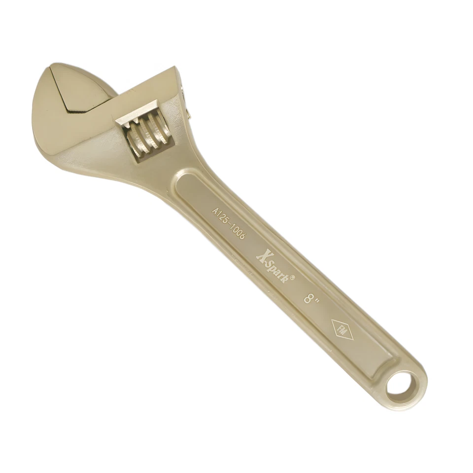 X-SPARK Non-Sparking Adjustable Wrench, FM, Drop Forged Aluminum Bronze or BeCu - Image 3 of 4