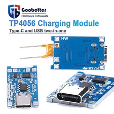 Tipo-C y USB TP4056 módulo de carga 1A batería de litio módulo de placa de carga 5x