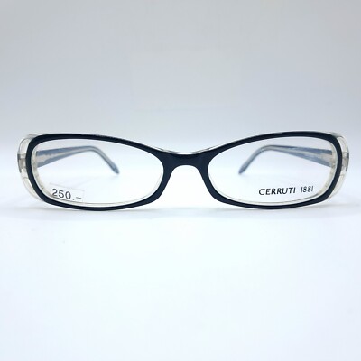 Damen Brille Cerruti 1881 CE01203 Neu 51 16 140 schwarz/ transparent 