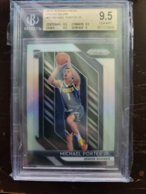 その他 Michael Porter Jr. RC Silver Prizm Michael Porter Jr RC 2018 Panini Prizm Silver Prizm Rookie #32 BGS