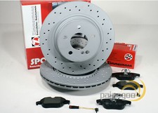 Für Mercedes E Klasse [W212 S212] - Zimmermann Sport Bremsscheiben Beläge für hi