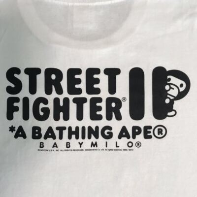 【used】A BATHING APE×STREET FIGHTERIIコラボT used】A BATHING APE×STREET FIGHTERIIコラボT 【公式通販】