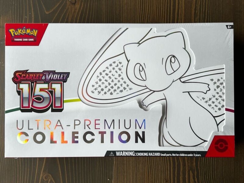 Pokemon Scarlet and Violet 151 Ultra Premium Collection UPC Factory Sealed! New!