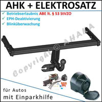 AHK & ES13 FüR Volvo XC60 XC 60 2006- AnhäNgerkupplung Eph-Abschaltung Komplett