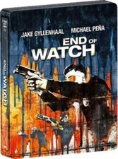 End of Watch Steelbook  Used Very Good 4K UHD Blu-ray Ltd Ed, With Blu-Ray,