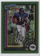 2022 Classics Timeless Tributes Premium Edition Green 9/20 Jamal Lewis #148 3hd