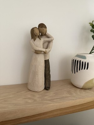 WILLOW TREE '' TOGETHER '' FIGURINE HUSBAND AND WIFE COUPLE