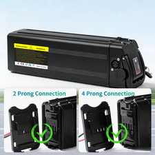 48V 20Ah/13Ah Li-ion Battery 4PIN With 30A BMS For 0-1500W Motor Battery Fedex