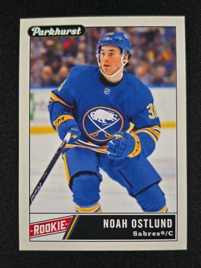 Noah Ostlund RC 2025-26 Parkhurst Card Gum Rookie /299 Sabres 