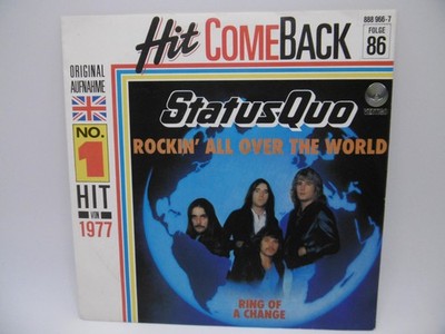 Status Quo, Rockin' All Over The World, Hits Come Back Vertigo 888 966-7 7'' 1987