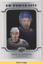 2019-20 Upper Deck UD Portraits Ryan McDonagh #P-38 READ kr0