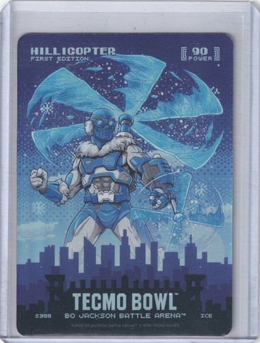 Bo Jackson Battle Arena Tecmo Bowl Hillicopter Ice Drew Hill S399 Skyline