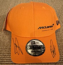 Brand New McLaren F1 Cap Signed World Champion 2025 Lando Norris & Oscar Piastri