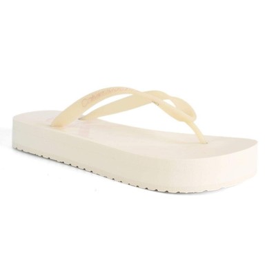 Calvin Klein flache Damen Mädchen Strand Sandale UK Größe 4-6