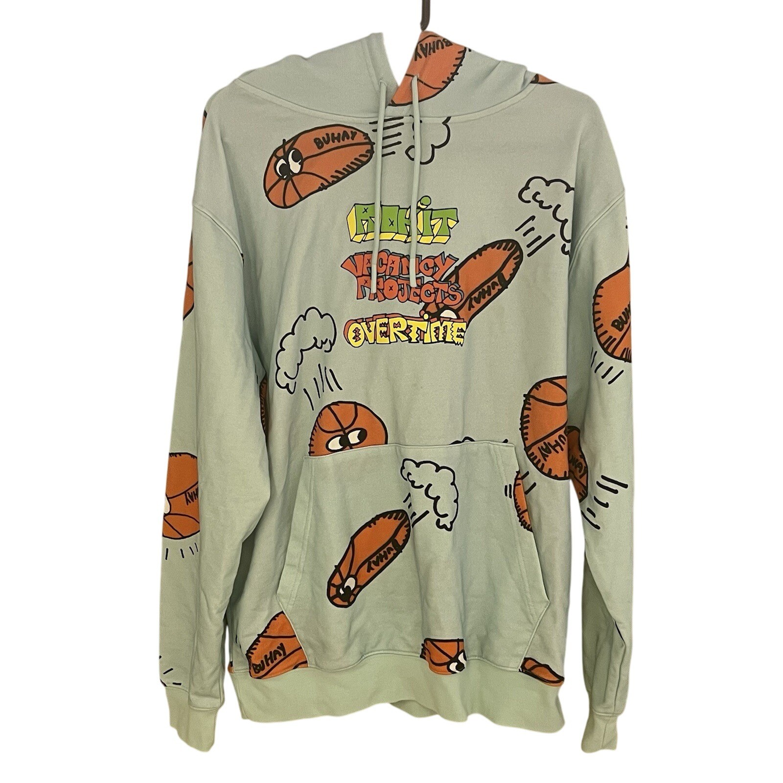 Rokit Overtime Split Vacancy Projects Hoodie Pull… - image 1