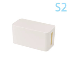 Cable Storage Box Power Board Wire Management Socket Strip Wire Case Dust Charge