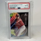 2018 Shohei Ohtani RC Bowman Platinum #34 PSA 8
