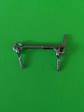 2 Pc 3in Safety Gate Hook and Eye Latch with Spring Lock