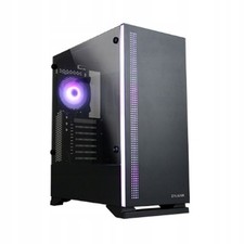 Case Midi Tower RGB Vetro Temperato Nero Case PC ATX