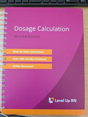 Level Up RN Dosage Calculation Workbook   Nursing Math Guide   VG - no code
