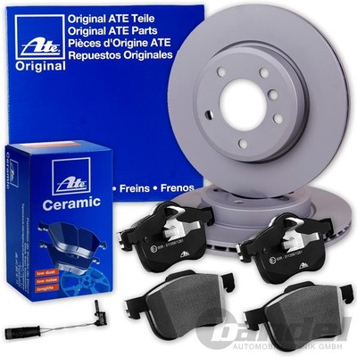 ATE BREMSSCHEIBEN + CERAMIC BELÄGE HINTEN für MERCEDES E-KLASSE W212 + CLS C218