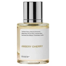 Dossier Ambery Cherry Eau De Parfum, Inspired by Tom Ford's Lost Cherry 1.7 oz