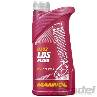 1 L MANNOL LDS HYDRAULIK-ÖL orange FLUID passend für HYDRACTIVE 3