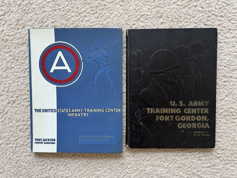Lot of 2 Vintage US Army Training Books