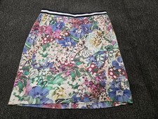VINTAGE 90s Tommy Hilfiger Skirt Women 8 Colorful Floral Butterfly Pencil Skinny