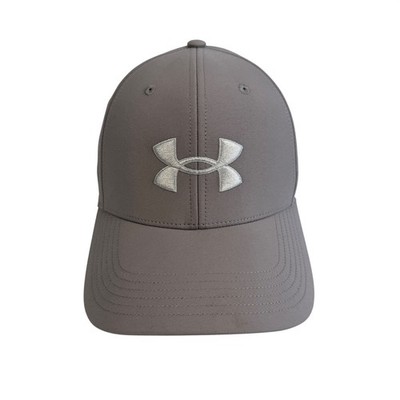 Under Armour Golf Cap Gray UA Performance Baseball Hat OSFM Mens