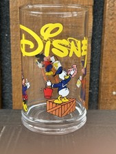 Disney Panache Glass  H 15.5cm Donald Mickey Minnie Pluto