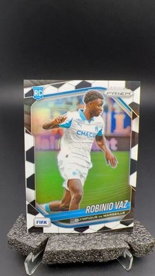 2025-26 Panini Prizm FIFA Robinio Vaz RC Soccer Ball Prizm SP #21097 S