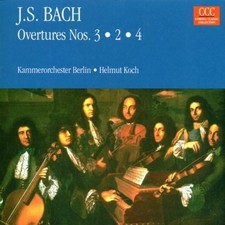 Bach [CD] Ouvertüren Nr. 3, 2, 4, BWV 1068, 1067, 1069 (Edel, 1974) Kammerorc...