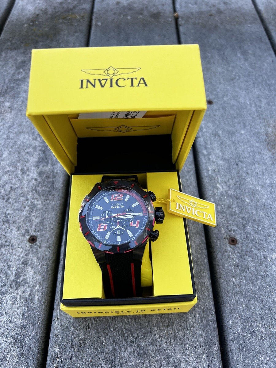 Invicta S1 Rally Men's Black Watch 886678249053| eBay