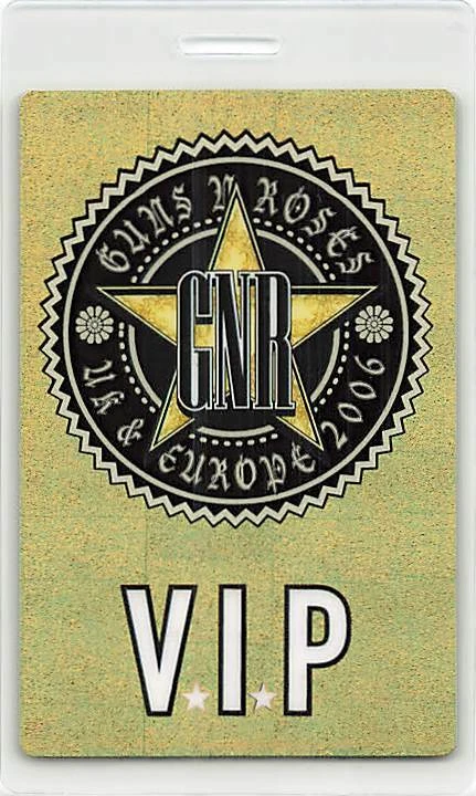 Guns N Roses Backstage Pass for sale | eBay