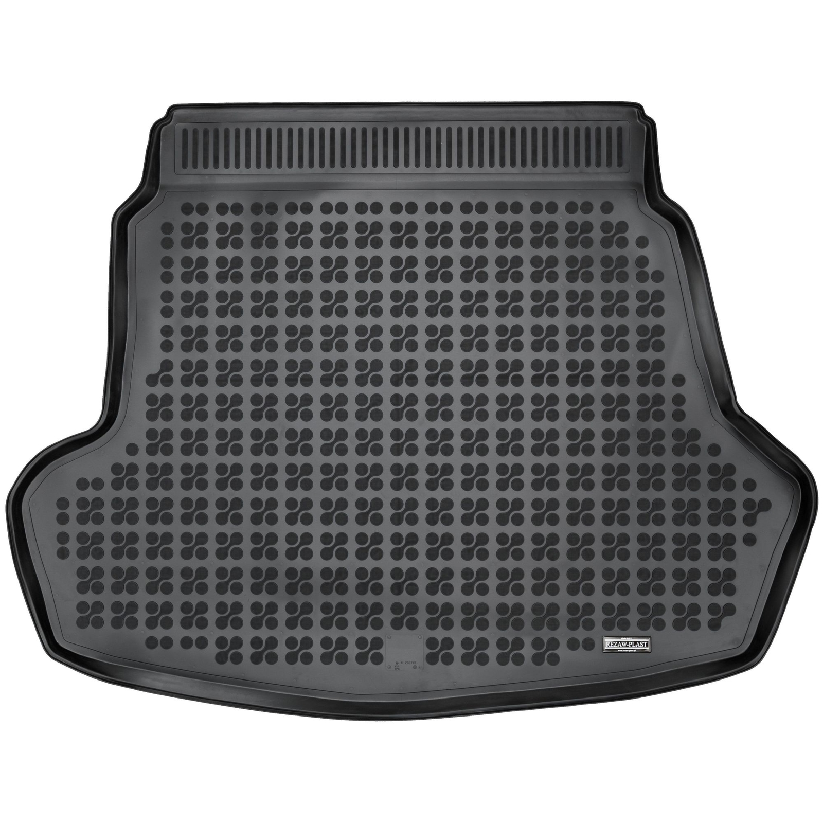 Tapis de coffre Kia Optima IV en TPE haut de gamme Rezaw-Plast noir