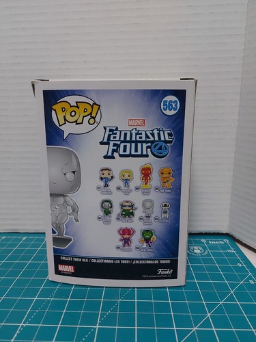Figura Vinilo Funko Pop Marvel Fantastic Four Comics Silver Surfer 563 - Imagen 3 de 6