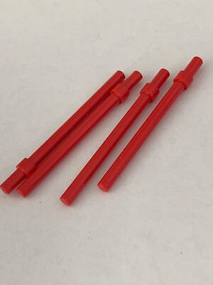 【M】 LEGO Part 63965 (4pcs) Bar 6L with stop ring shaped - Pick