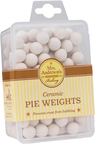 Mrs. Anderson’s Baking Ceramic Pie Crust Weights, Natural Single,