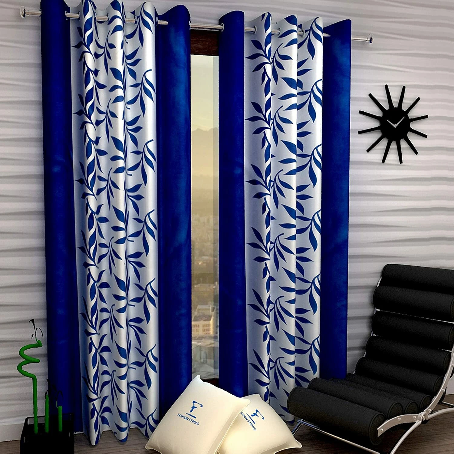 Nuevo Juego De Cortinas Con Ojal De 2 Piezas - 5 Pies
Opens in a new window or tab