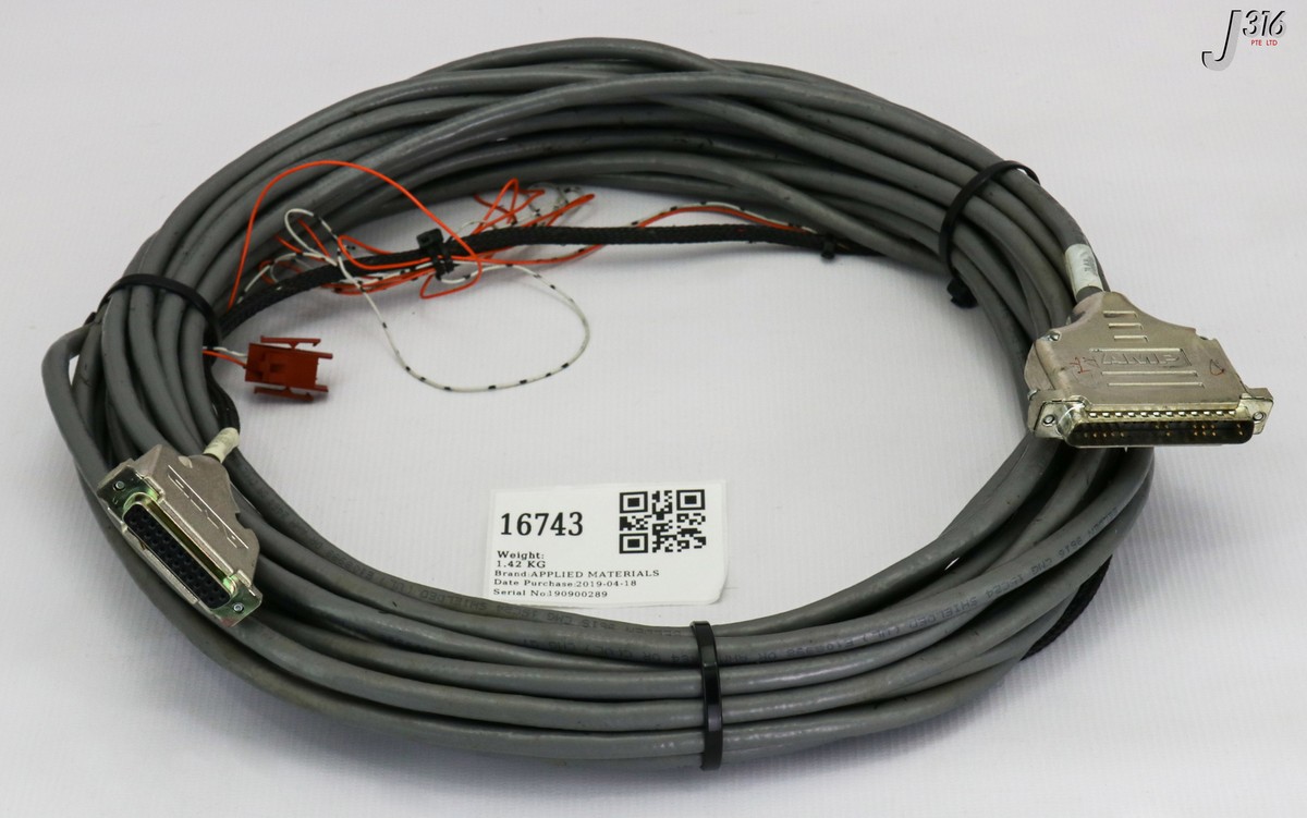 16743 APPLIED MATERIALS CABLE,INTERFACE,MW GENERATOR,GIGA-FILL