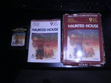 atari 2600 -  haunted house -  100% complete - missing top flap