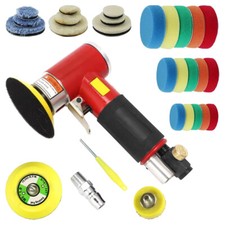 Portable 1"/2"/3" High-Speed Air Sander Random Orbital Car Polisher Buffer Tool