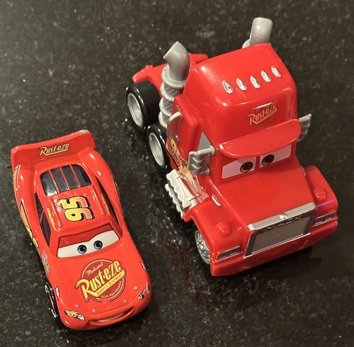 CARS - Lightning McQueen & Mack Truck Hauler ~Mattel Disney / Pixar