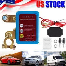 Remote Battery Disconnect Switch 12V 240A Battery Kill Switch for Car Anti Theft