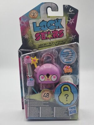 Lock Stars Serie 2 Kinderspielzeug Hasbro Neu Sammler Schlüsselanhänger Rosa 