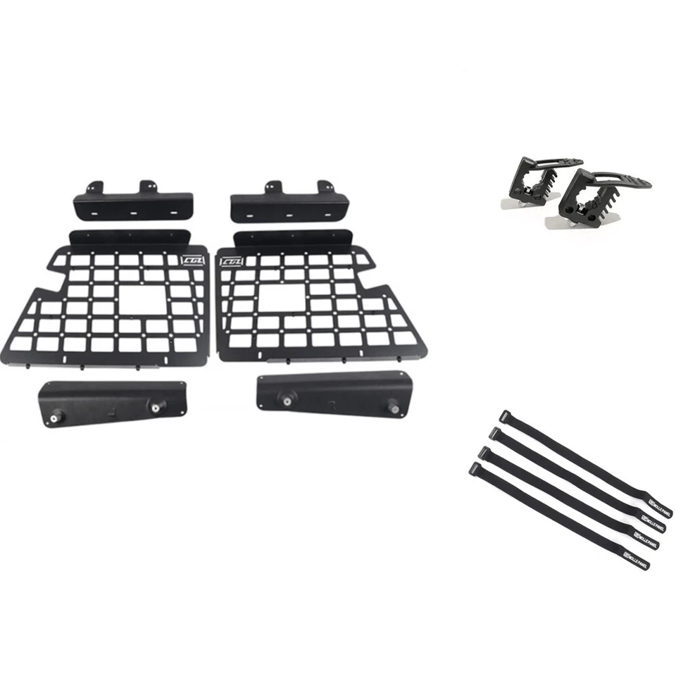 Trunk Side Window Modular Storage Panels for Mitsubishi Pajero Montero V77 V73 - Image 4 of 4