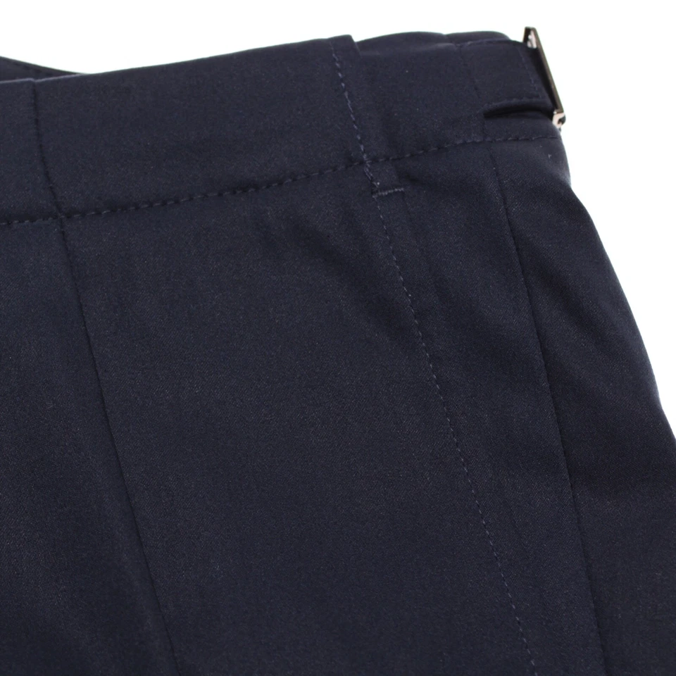 Hiltl NWT Dress Pants Size 52 36 US Tamaro Solid Blue Lyocell Blend Pleated - Image 4 of 4